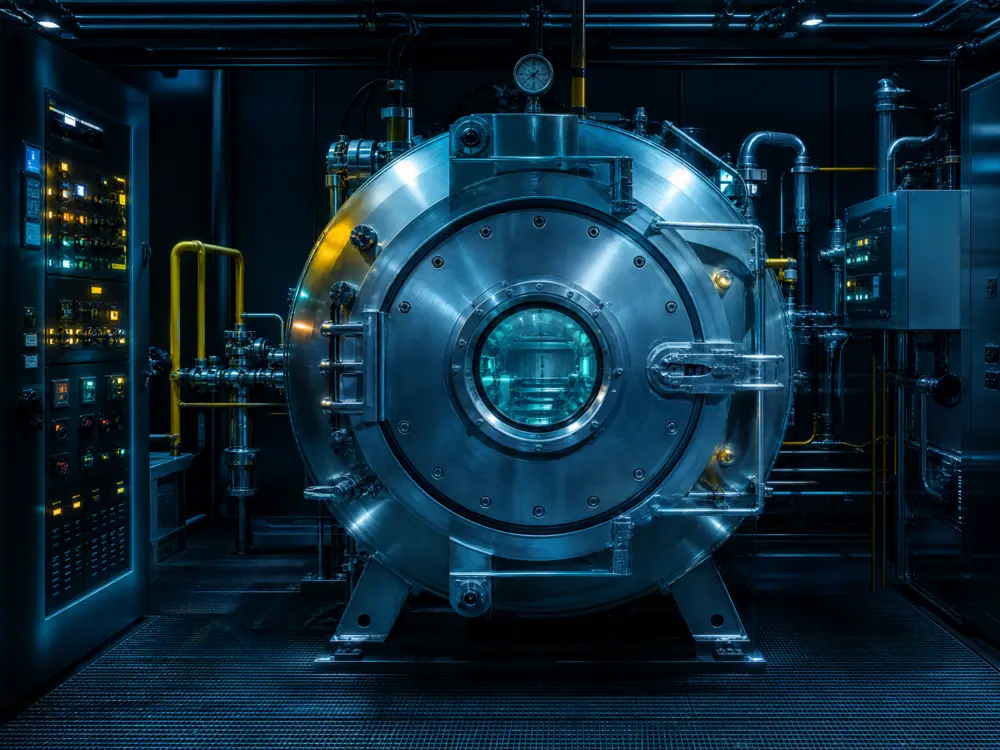 Cámara hiperbárica industrial